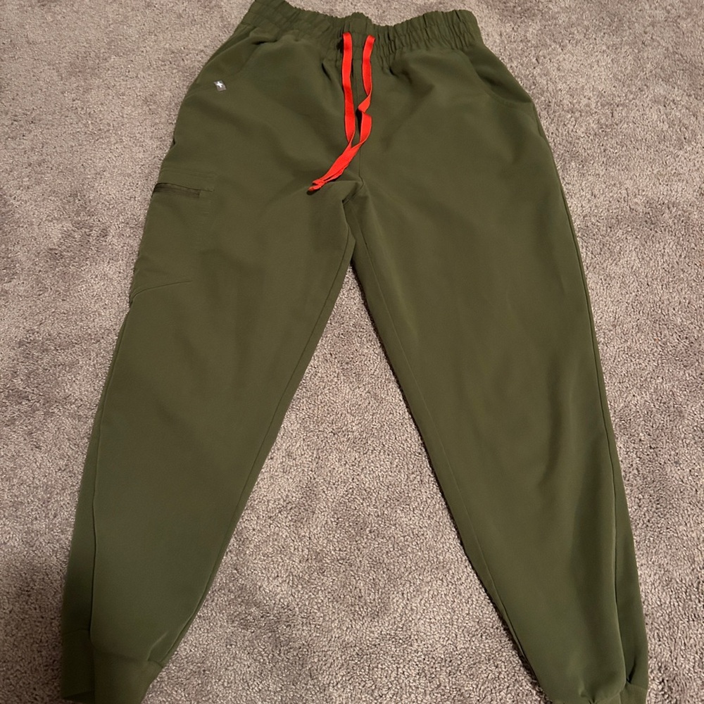 Figs high waisted joggers